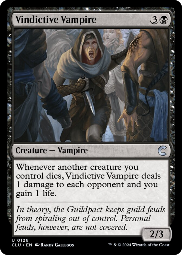 Vindictive Vampire [Ravnica: Clue Edition] | Clutch Gaming