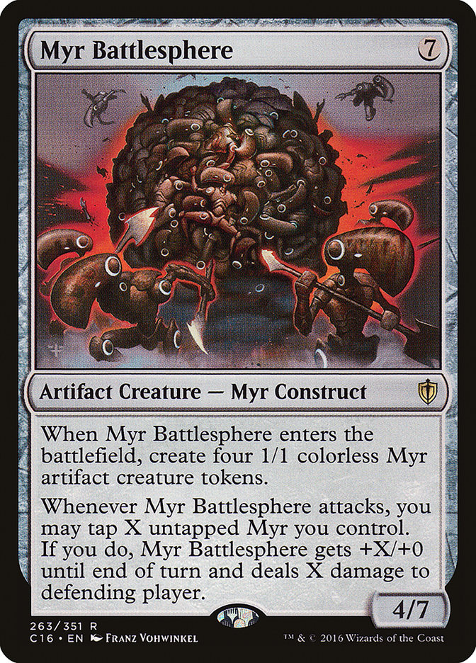 Myr Battlesphere [Commander 2016] | Clutch Gaming