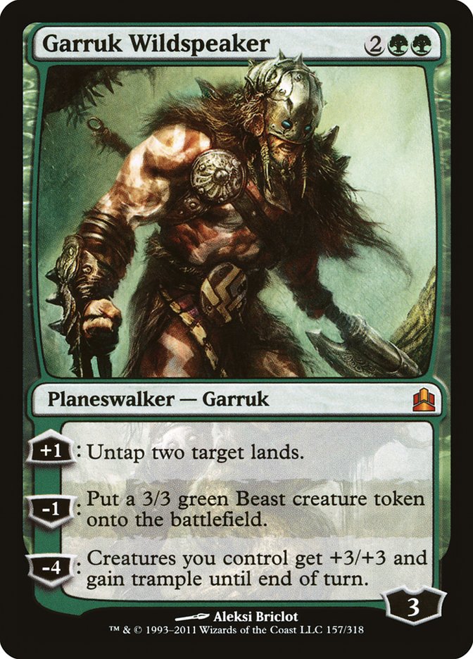 Garruk Wildspeaker [Commander 2011] | Clutch Gaming