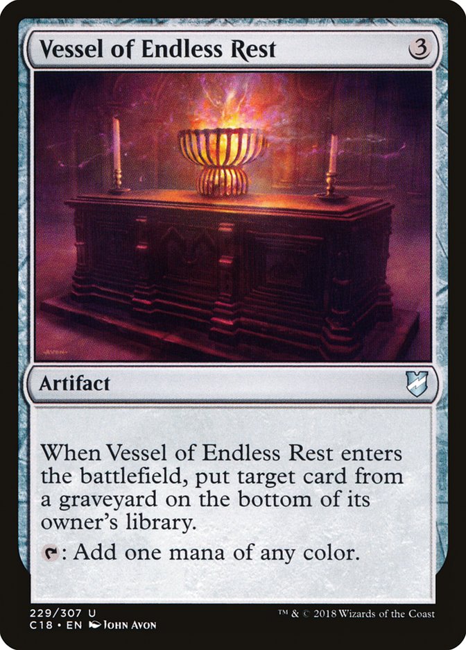 Vessel of Endless Rest [Commander 2018] | Clutch Gaming