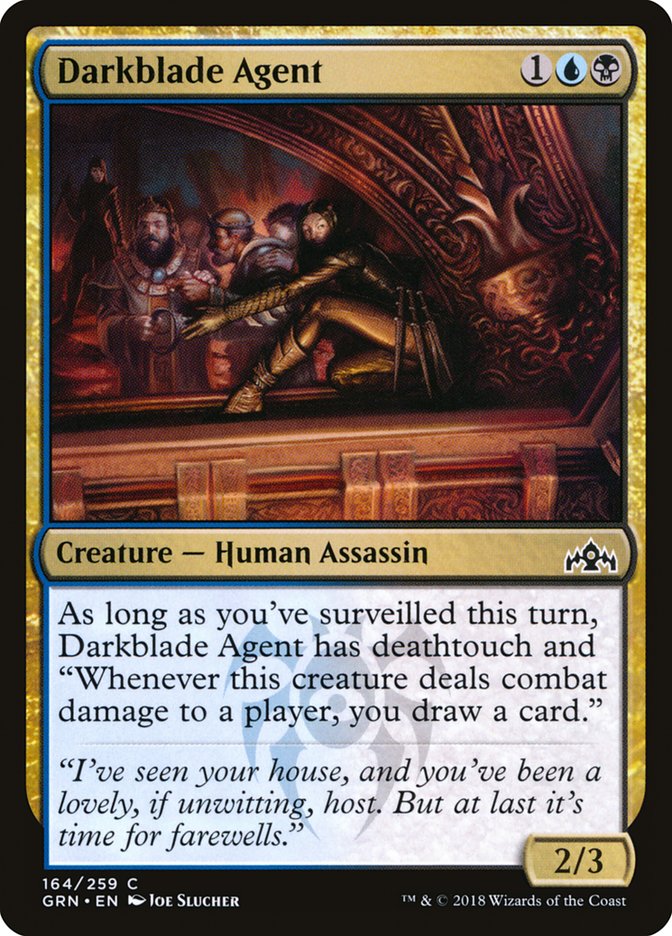 Darkblade Agent [Guilds of Ravnica] | Clutch Gaming