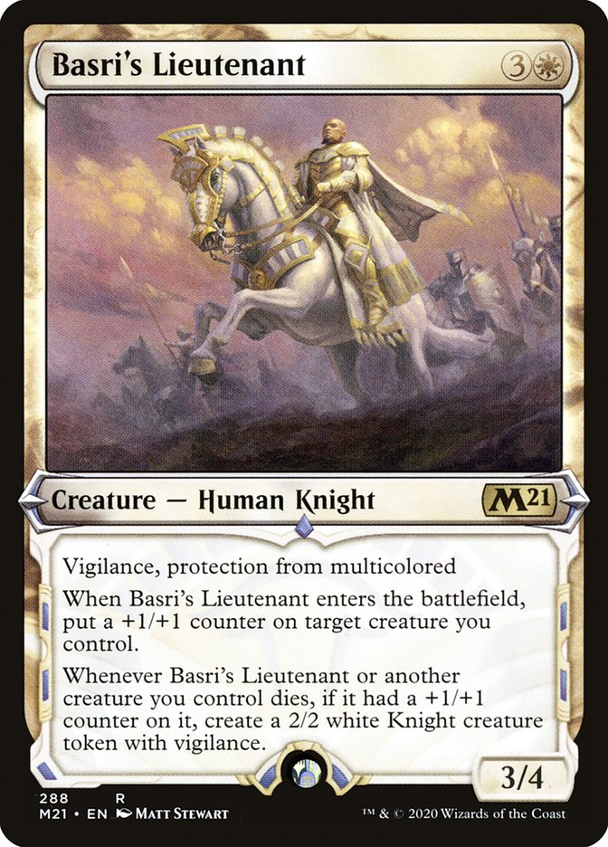 Basri's Lieutenant (Showcase) [Core Set 2021] | Clutch Gaming