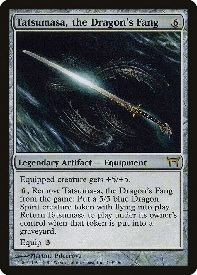 Tatsumasa, the Dragon's Fang [Champions of Kamigawa] | Clutch Gaming