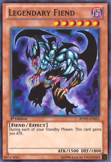 Legendary Fiend [BPW2-EN021] Super Rare | Clutch Gaming