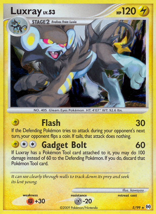 Luxray (5/99) [Platinum: Arceus] | Clutch Gaming