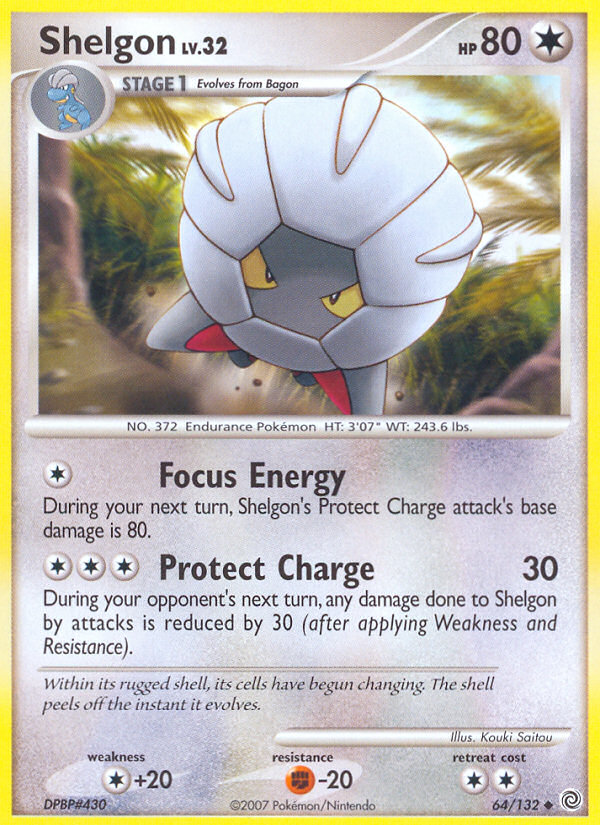 Shelgon (64/132) [Diamond & Pearl: Secret Wonders] | Clutch Gaming