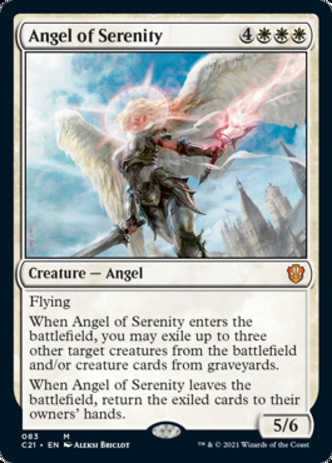 Angel of Serenity [Commander 2021] | Clutch Gaming