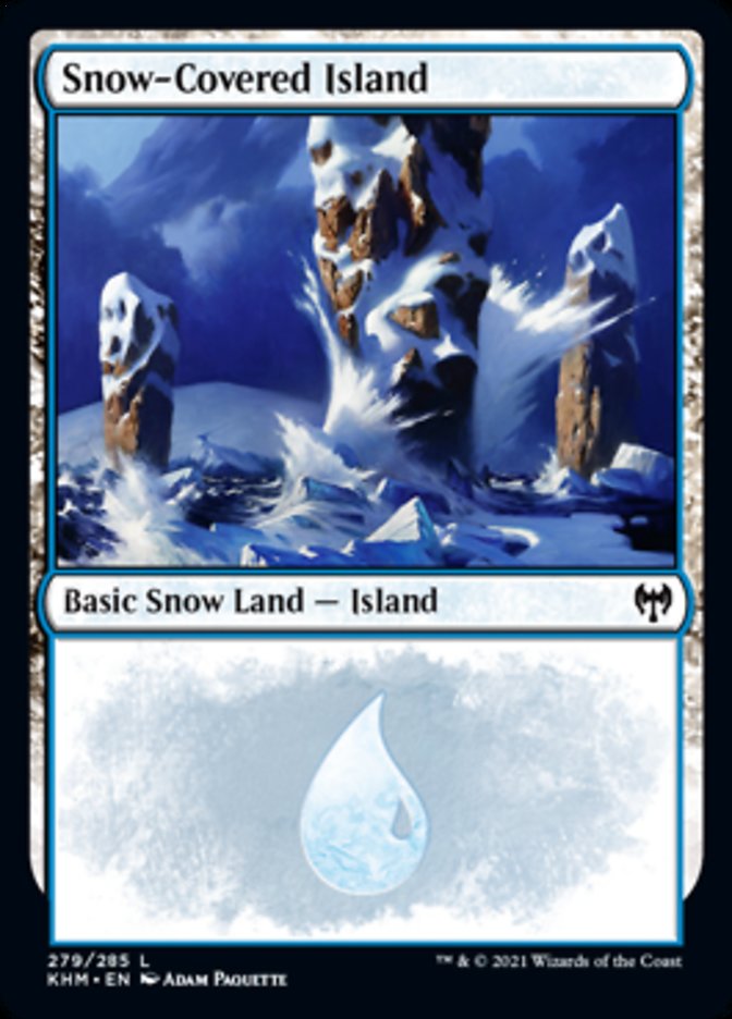 Snow-Covered Island (279) [Kaldheim] | Clutch Gaming