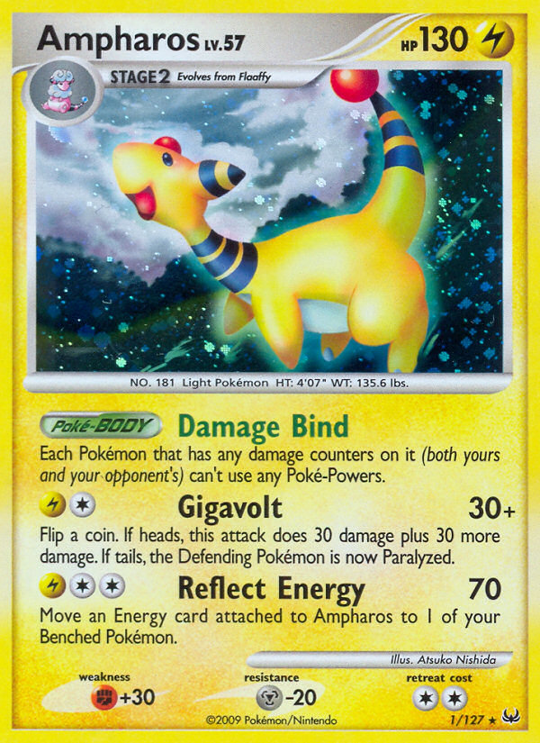 Ampharos (1/127) [Platinum: Base Set] | Clutch Gaming