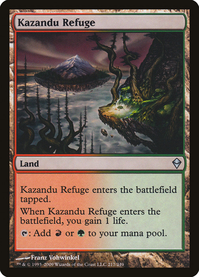 Kazandu Refuge [Zendikar] | Clutch Gaming