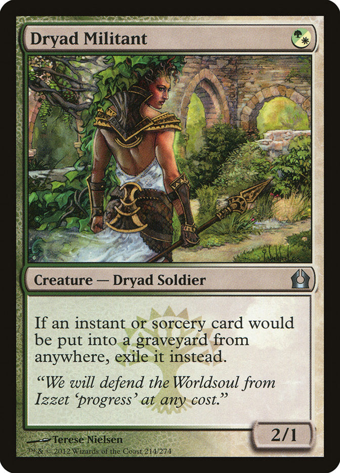 Dryad Militant [Return to Ravnica] | Clutch Gaming