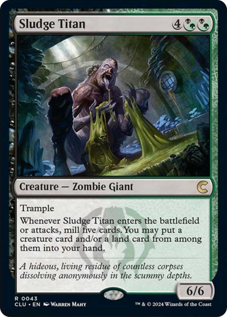 Sludge Titan [Ravnica: Clue Edition] | Clutch Gaming