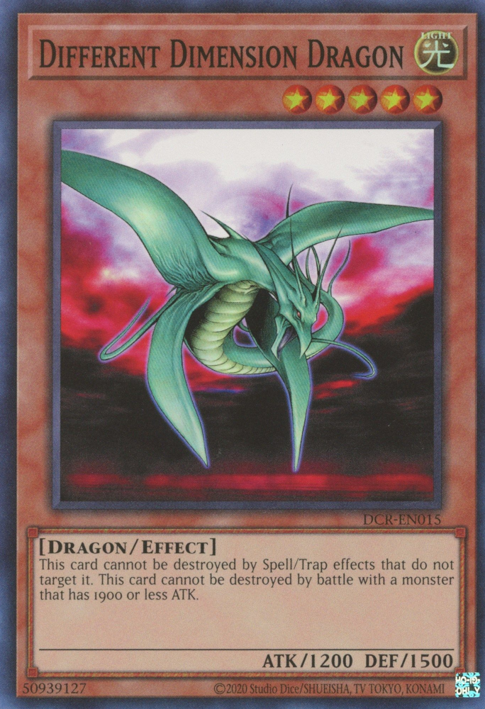 Different Dimension Dragon [DCR-EN015] Super Rare | Clutch Gaming