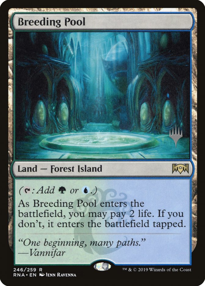 Breeding Pool (Promo Pack) [Ravnica Allegiance Promos] | Clutch Gaming