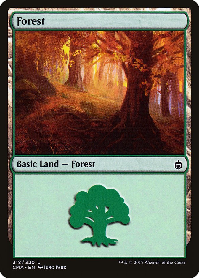 Forest (318) [Commander Anthology] | Clutch Gaming