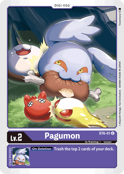 Pagumon [ST6-01] [Starter Deck: Venomous Violet] | Clutch Gaming