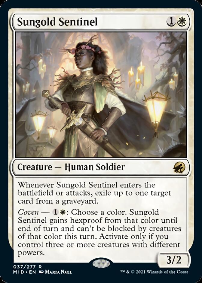 Sungold Sentinel [Innistrad: Midnight Hunt] | Clutch Gaming