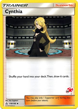 Cynthia (119/156) (Charizard Stamp #59) [Battle Academy 2020] | Clutch Gaming