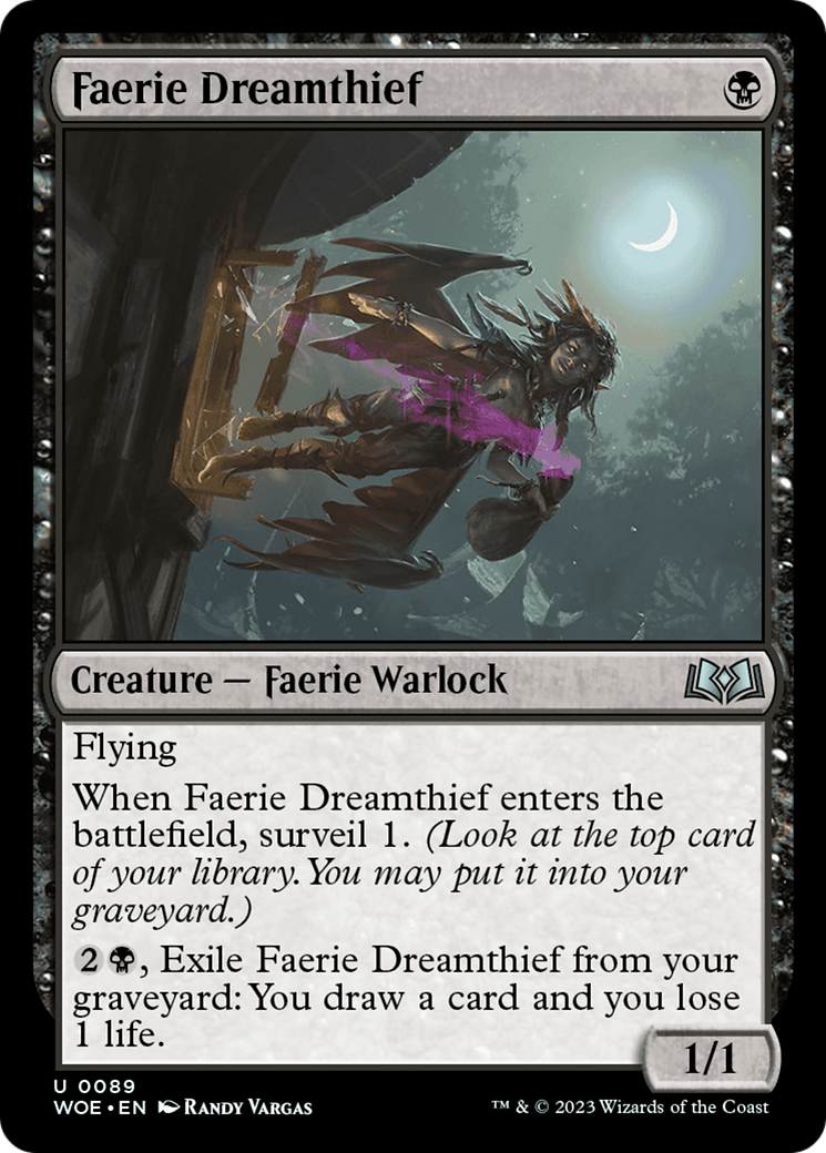 Faerie Dreamthief [Wilds of Eldraine] | Clutch Gaming