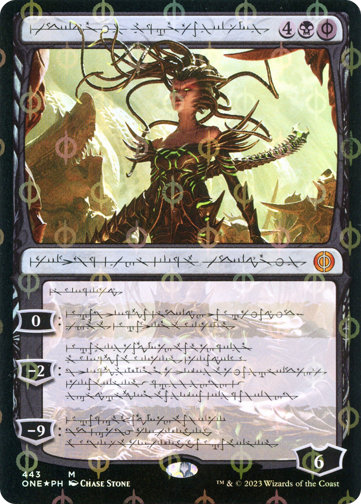 Vraska, Betrayal's Sting (Phyrexian Step-and-Compleat Foil) [Phyrexia: All Will Be One] | Clutch Gaming