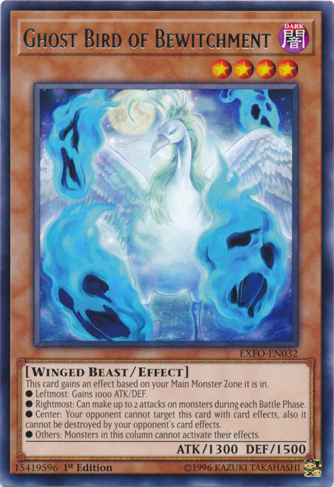 Ghost Bird of Bewitchment [EXFO-EN032] Rare | Clutch Gaming