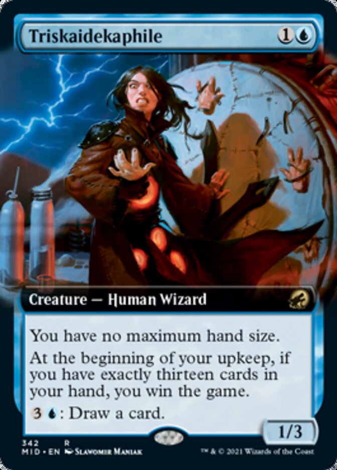 Triskaidekaphile (Extended Art) [Innistrad: Midnight Hunt] | Clutch Gaming