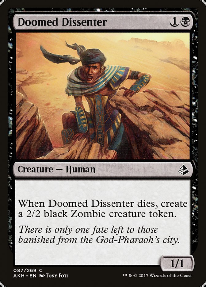 Doomed Dissenter [Amonkhet] | Clutch Gaming