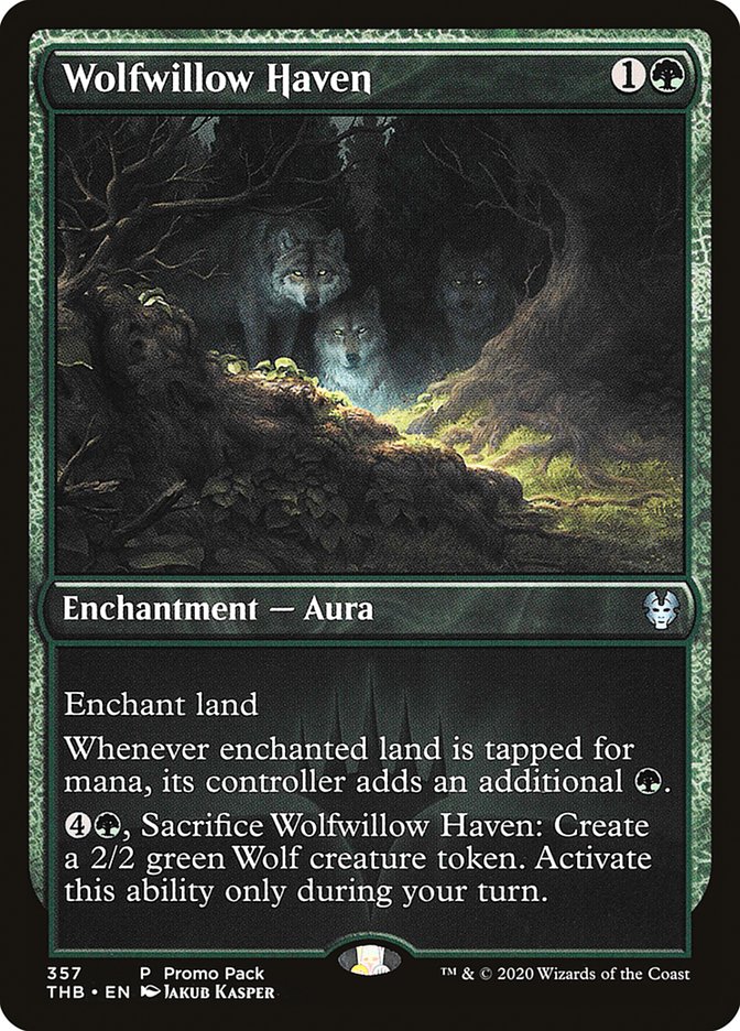 Wolfwillow Haven (Promo Pack) [Theros Beyond Death Promos] | Clutch Gaming