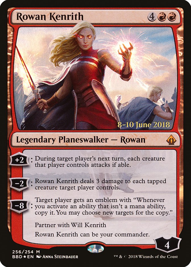 Rowan Kenrith [Battlebond Prerelease Promos] | Clutch Gaming