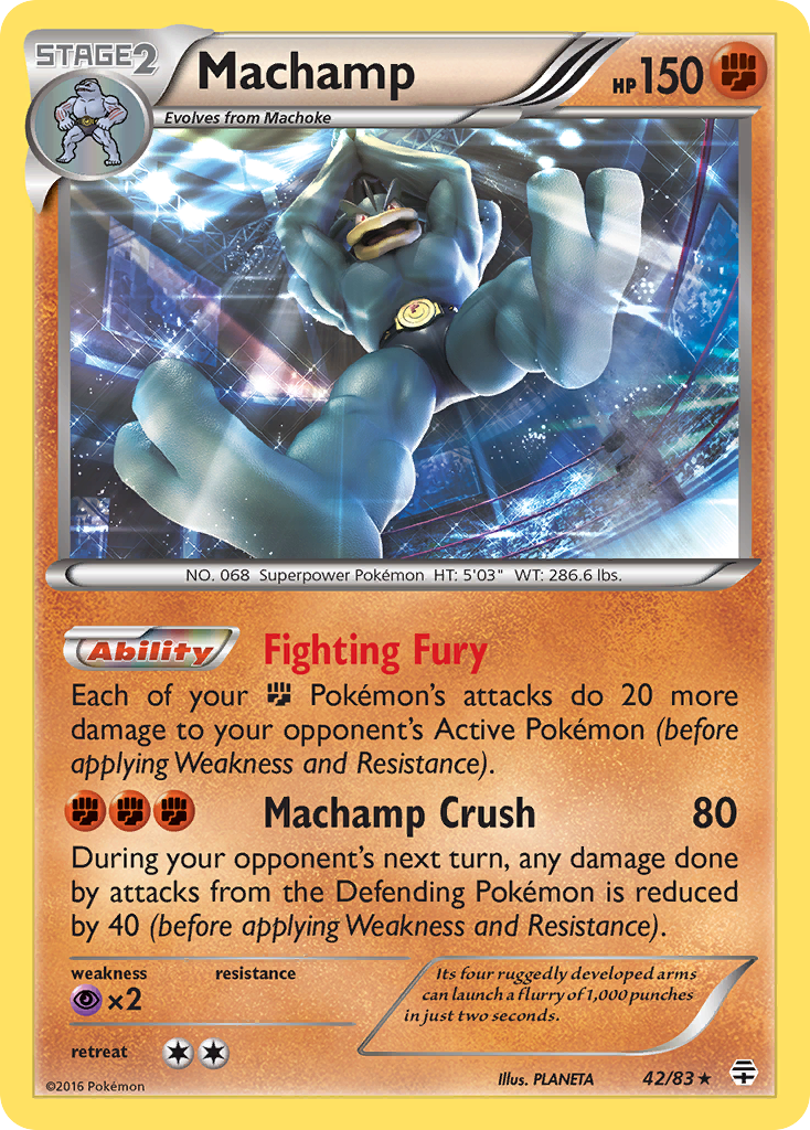 Machamp (42/83) [XY: Generations] | Clutch Gaming