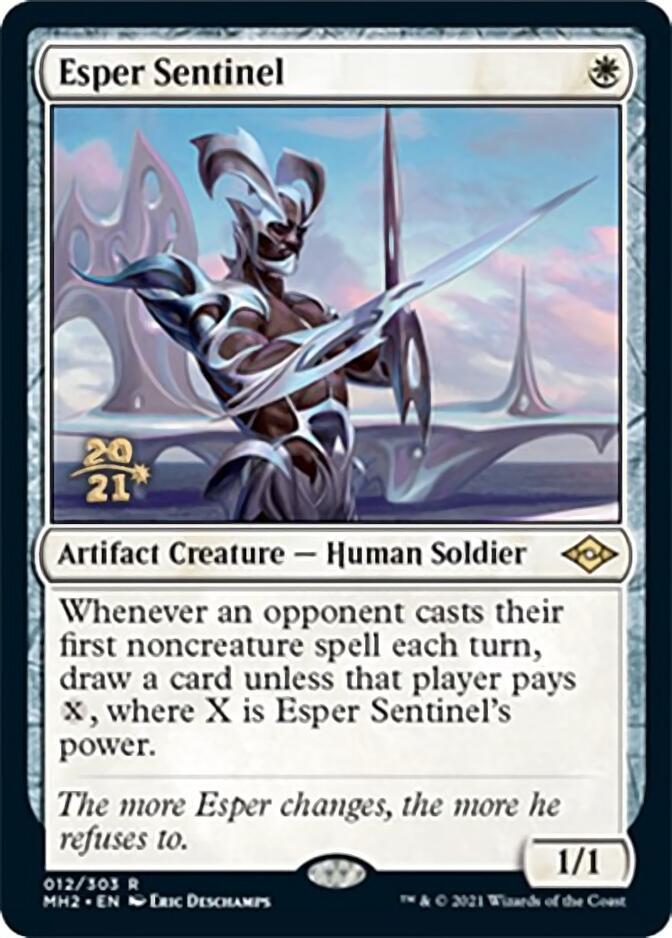 Esper Sentinel [Modern Horizons 2 Prerelease Promos] | Clutch Gaming