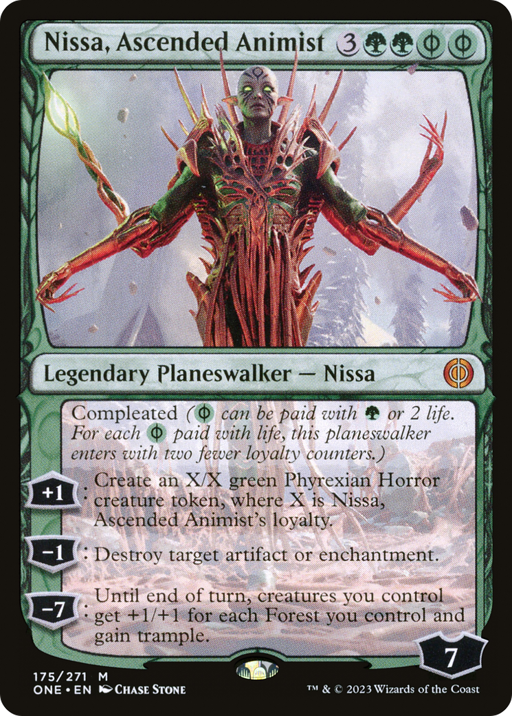 Nissa, Ascended Animist [Phyrexia: All Will Be One] | Clutch Gaming