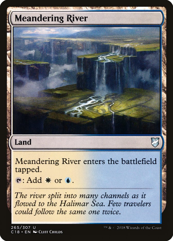 Meandering River [Commander 2018] | Clutch Gaming