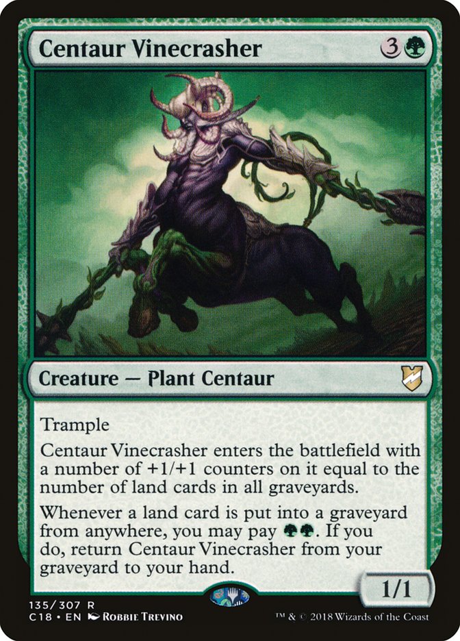 Centaur Vinecrasher [Commander 2018] | Clutch Gaming