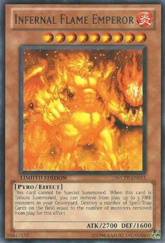 Infernal Flame Emperor [WCPP-EN011] Rare | Clutch Gaming