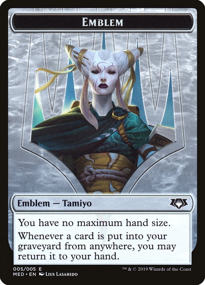 Tamiyo, the Moon Sage Emblem [Mythic Edition Tokens] | Clutch Gaming