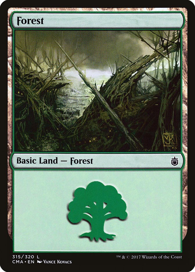 Forest (315) [Commander Anthology] | Clutch Gaming