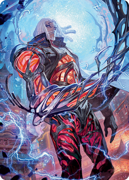 Tezzeret, Betrayer of Flesh Art Card [Kamigawa: Neon Dynasty Art Series] | Clutch Gaming