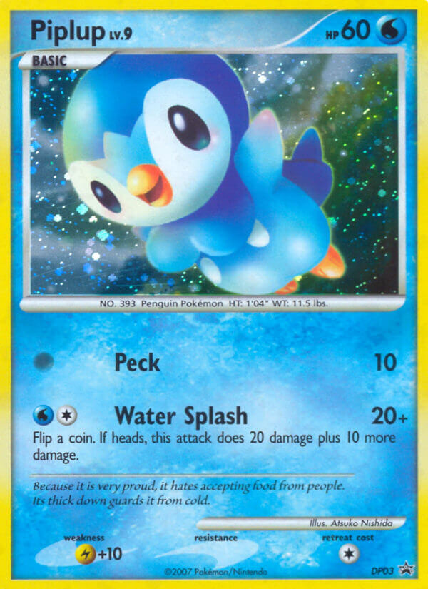 Piplup (DP03) [Diamond & Pearl: Black Star Promos] | Clutch Gaming