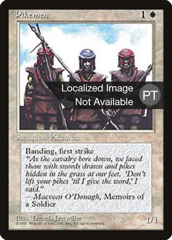 Pikemen [Fourth Edition (Foreign Black Border)] | Clutch Gaming