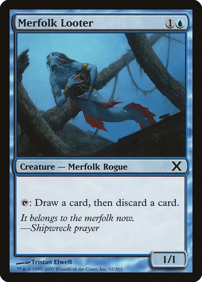 Merfolk Looter [Tenth Edition] | Clutch Gaming