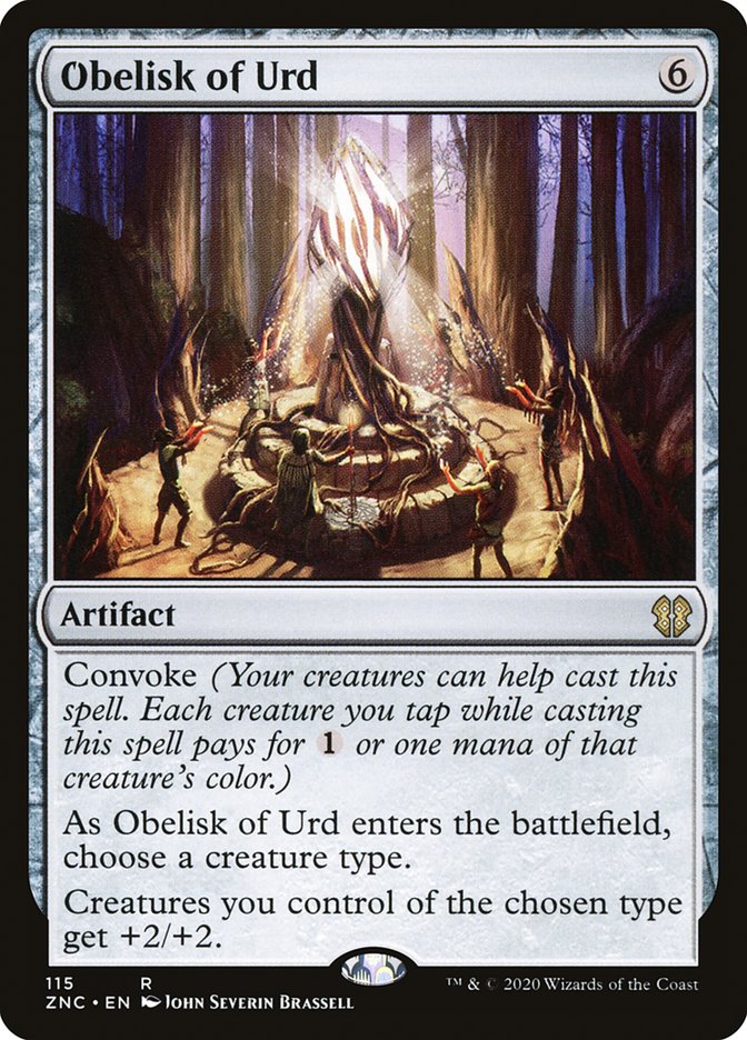 Obelisk of Urd [Zendikar Rising Commander] | Clutch Gaming