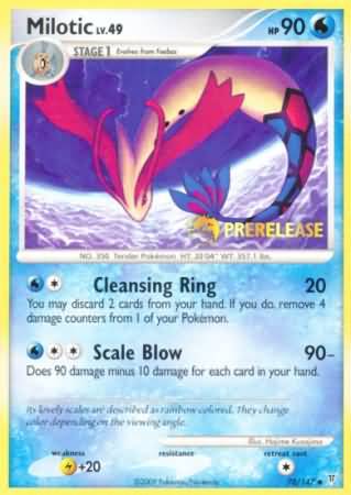 Milotic (70/147) (Prerelease Promo) [Nintendo: Black Star Promos] | Clutch Gaming