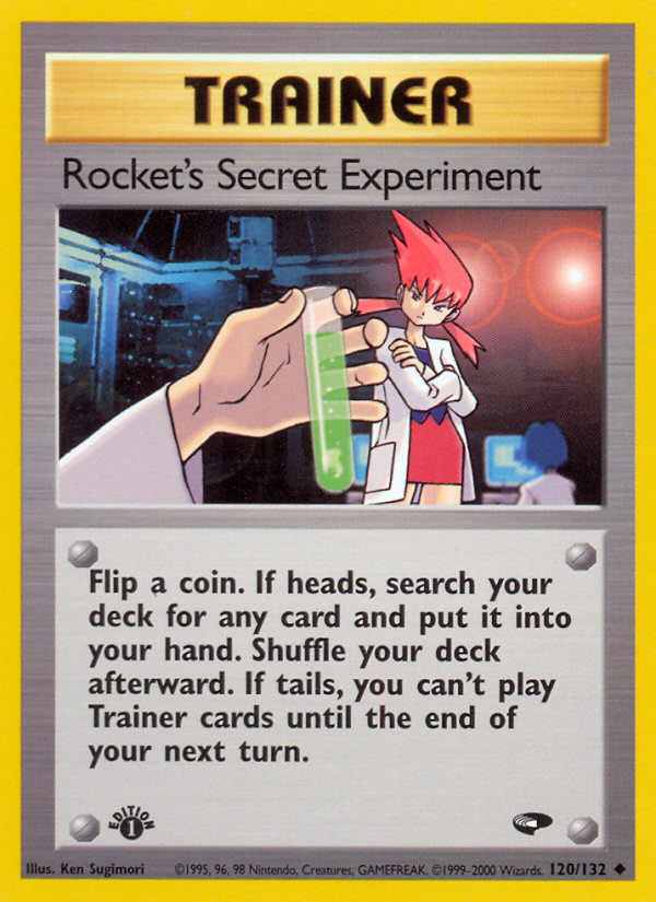 Rocket's Secret Experiment (120/132) [Gym Challenge 1st Edition] | Clutch Gaming