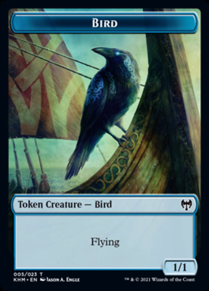 Bird Token [Kaldheim Tokens] | Clutch Gaming