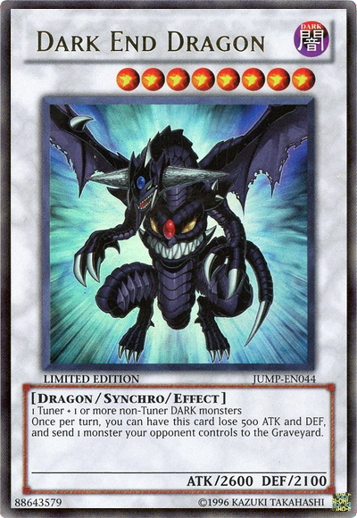 Dark End Dragon [JUMP-EN044] Ultra Rare | Clutch Gaming