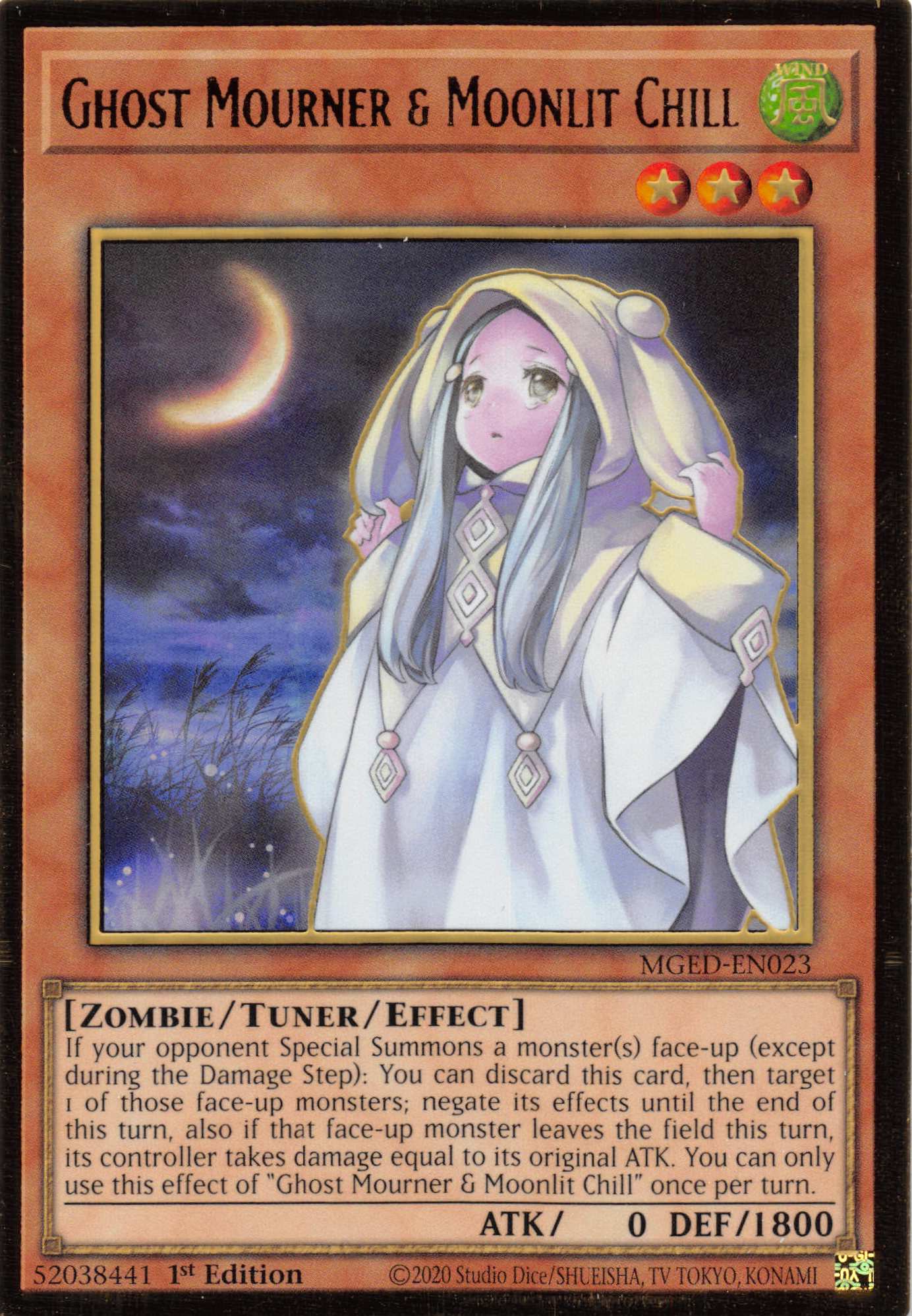 Ghost Mourner & Moonlit Chill [MGED-EN023] Gold Rare | Clutch Gaming