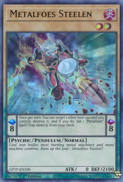 Metalfoes Steelen [GFTP-EN100] Ultra Rare | Clutch Gaming