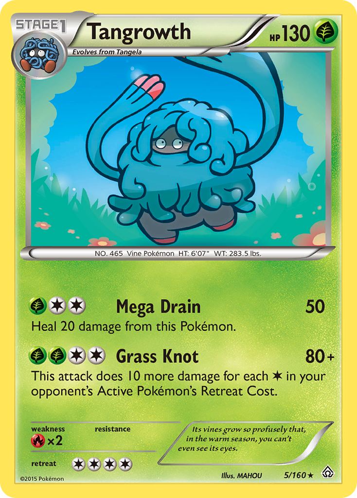 Tangrowth (5/160) [XY: Primal Clash] | Clutch Gaming