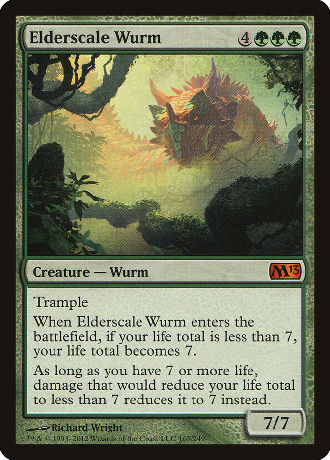 Elderscale Wurm [Magic 2013] | Clutch Gaming